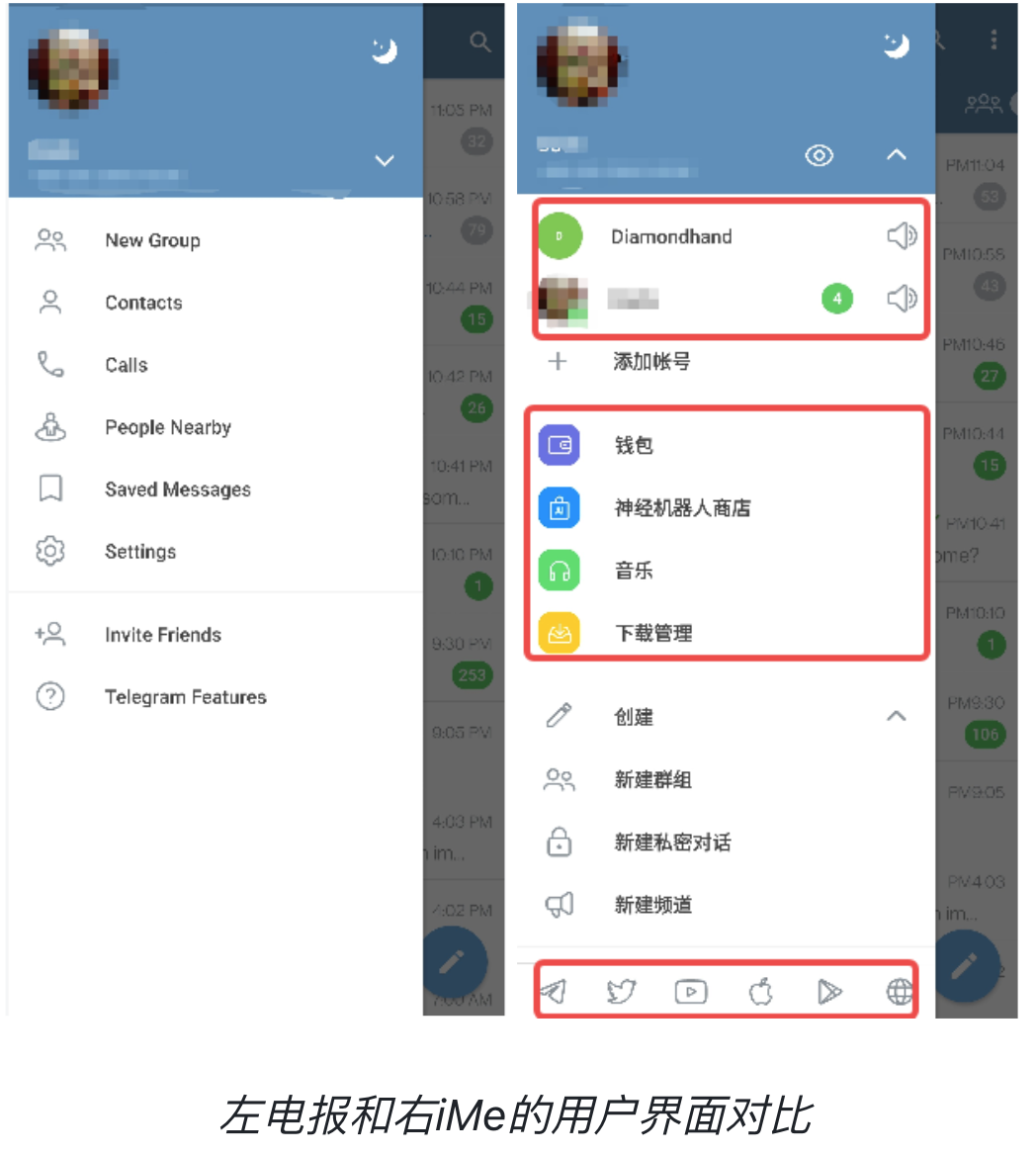 IME聊天App能直接交易？
