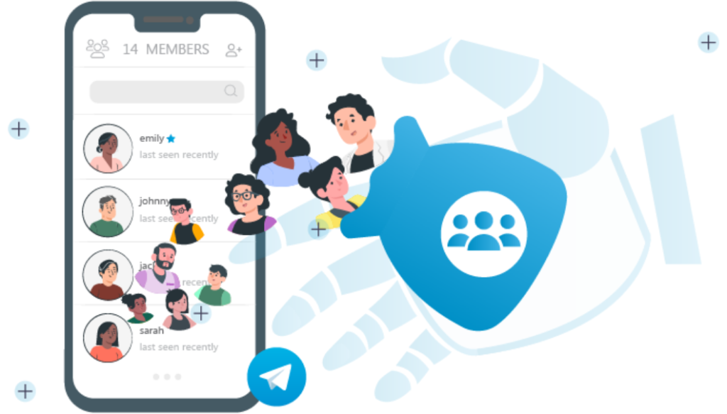 Telegram附近的人怎么加好友